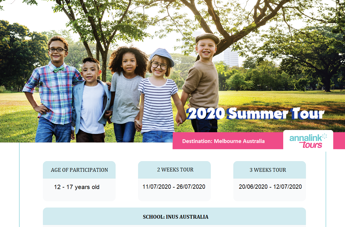 2020 Summer Tour in Melbourne