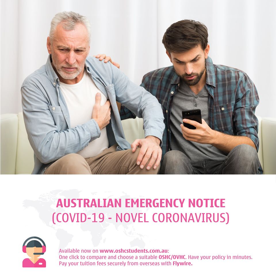 Novel Coronavirus – Australian Emegency Notice