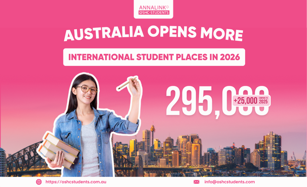 International Student Places 2026: Australia Increases to 295,000 Spots